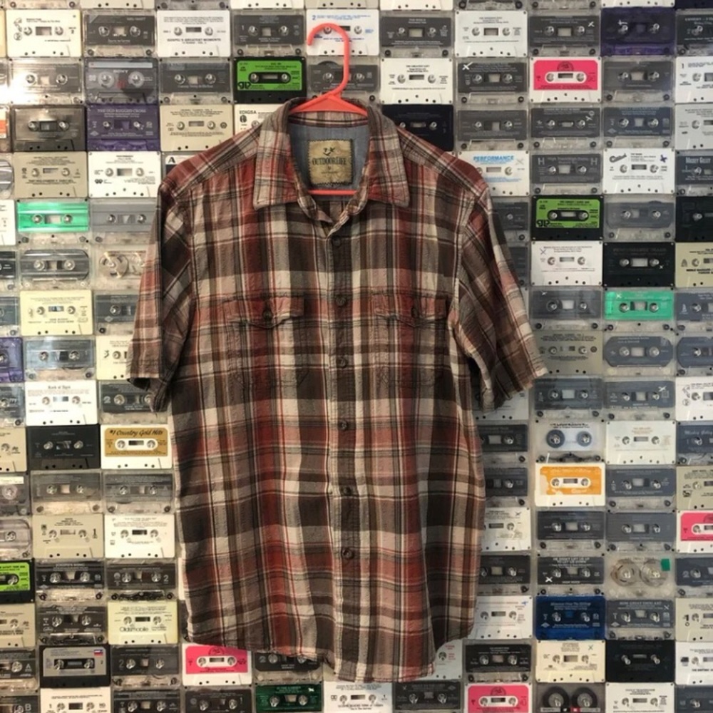 Outdoor Life Plaid Button Down